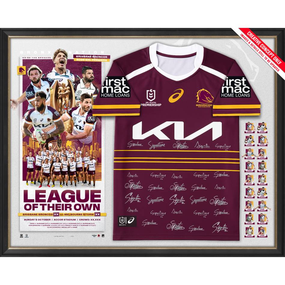 Congratulations to the Brisbane Broncos, 2025 NRL Premiers