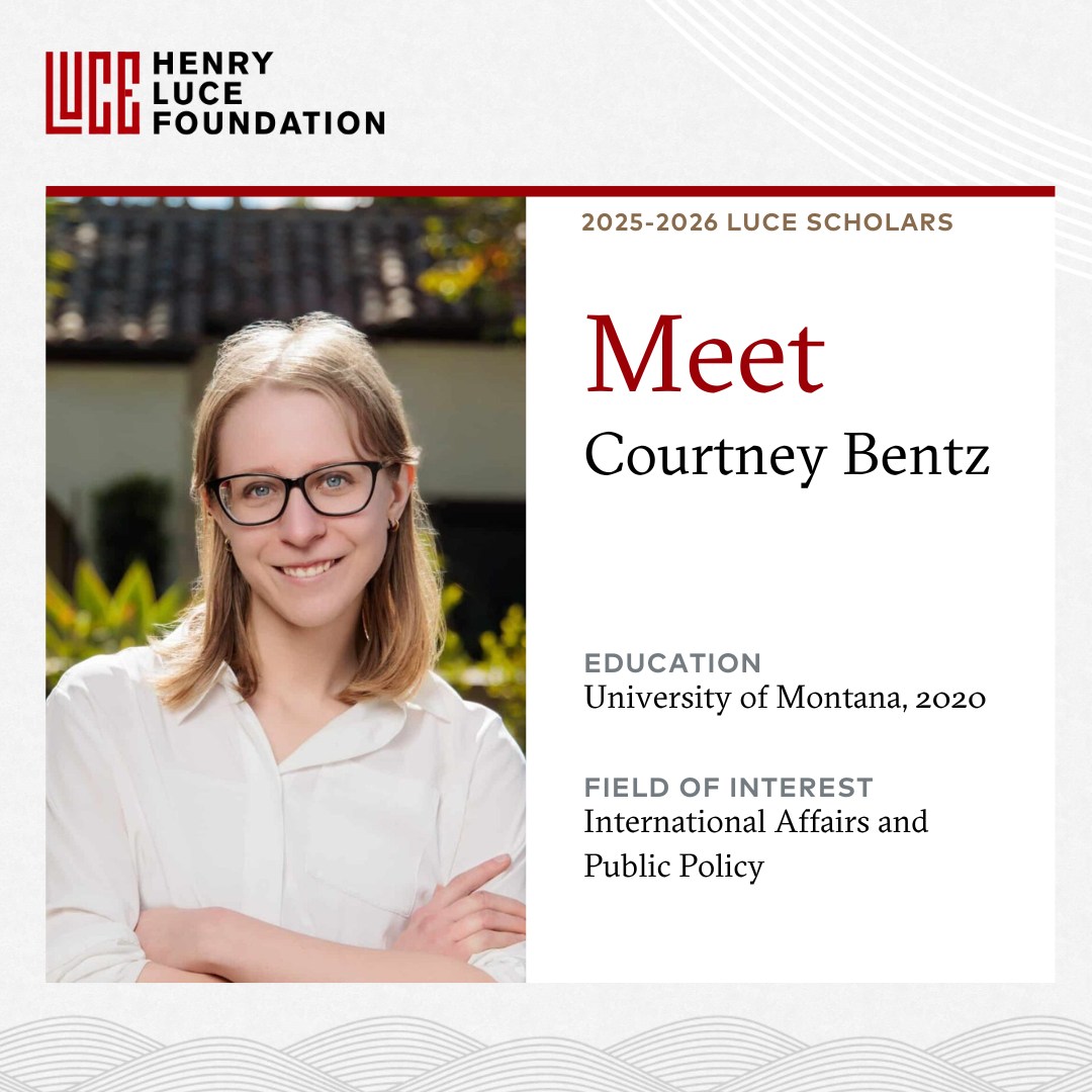 Henry - Congratulations to the 2025-2026 Luce Scholars — 16 remarkable ...