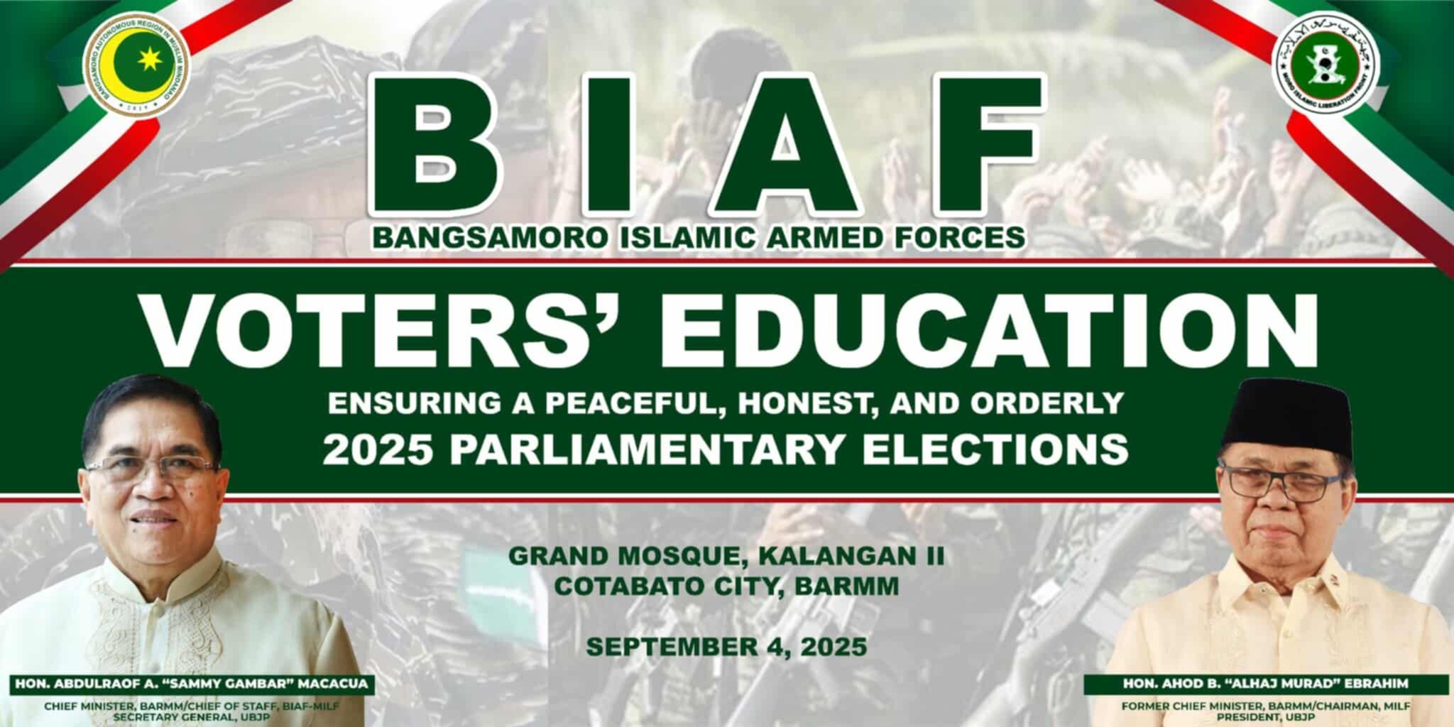 BIAF Chief of Staff / UBJP SecGen | Cotabato City