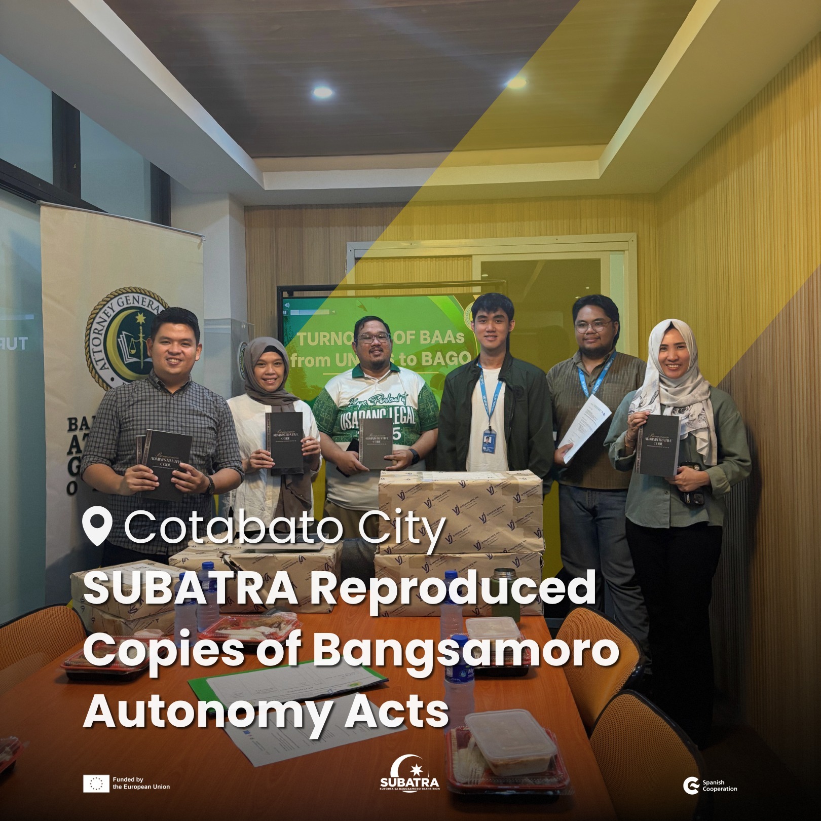 The Support... - Support to Bangsamoro Transition - Subatra | Facebook