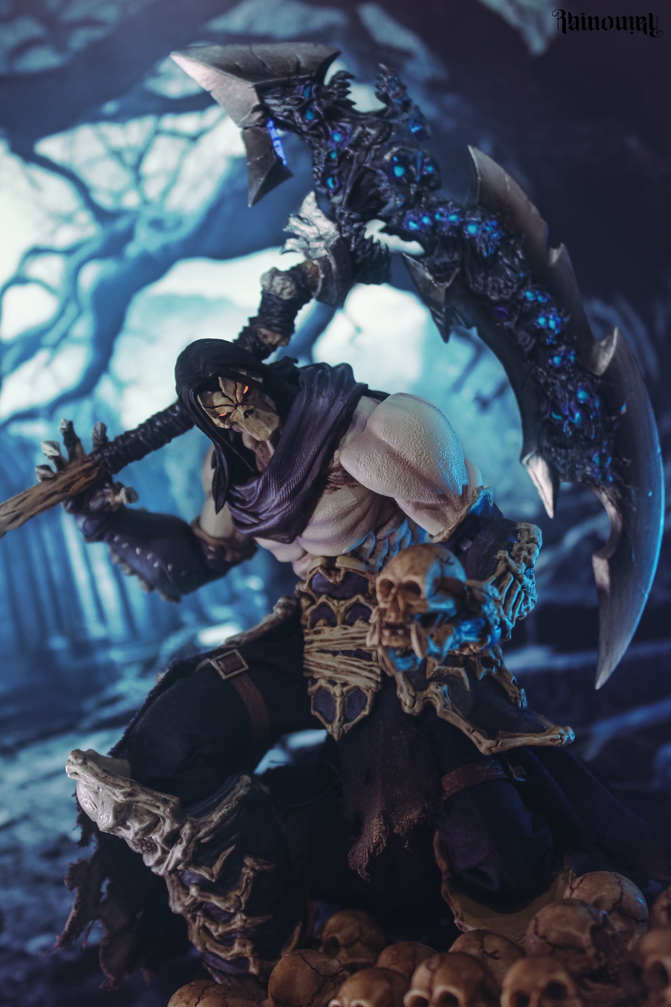 Abyss Knight a.k.a. Death (Darksiders 2) Toy Photography -Demon 
