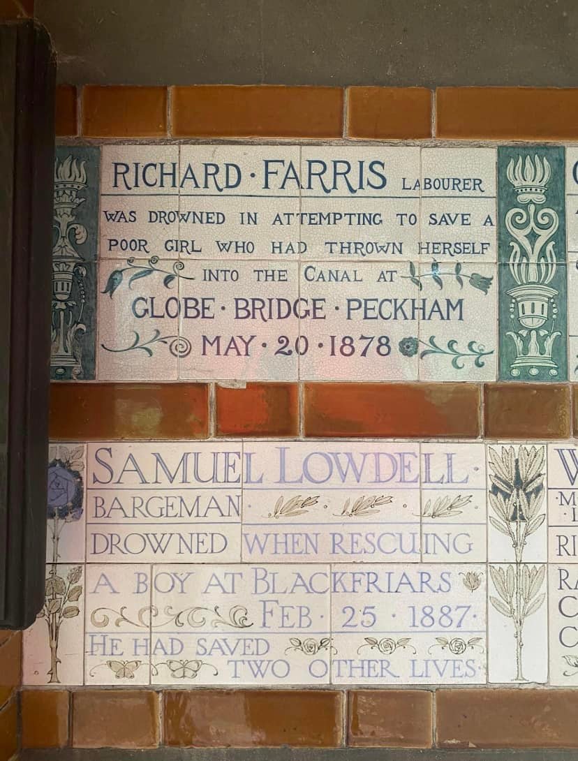 The Jack the Ripper Experience - True heroes. Postman’s Park. A ...
