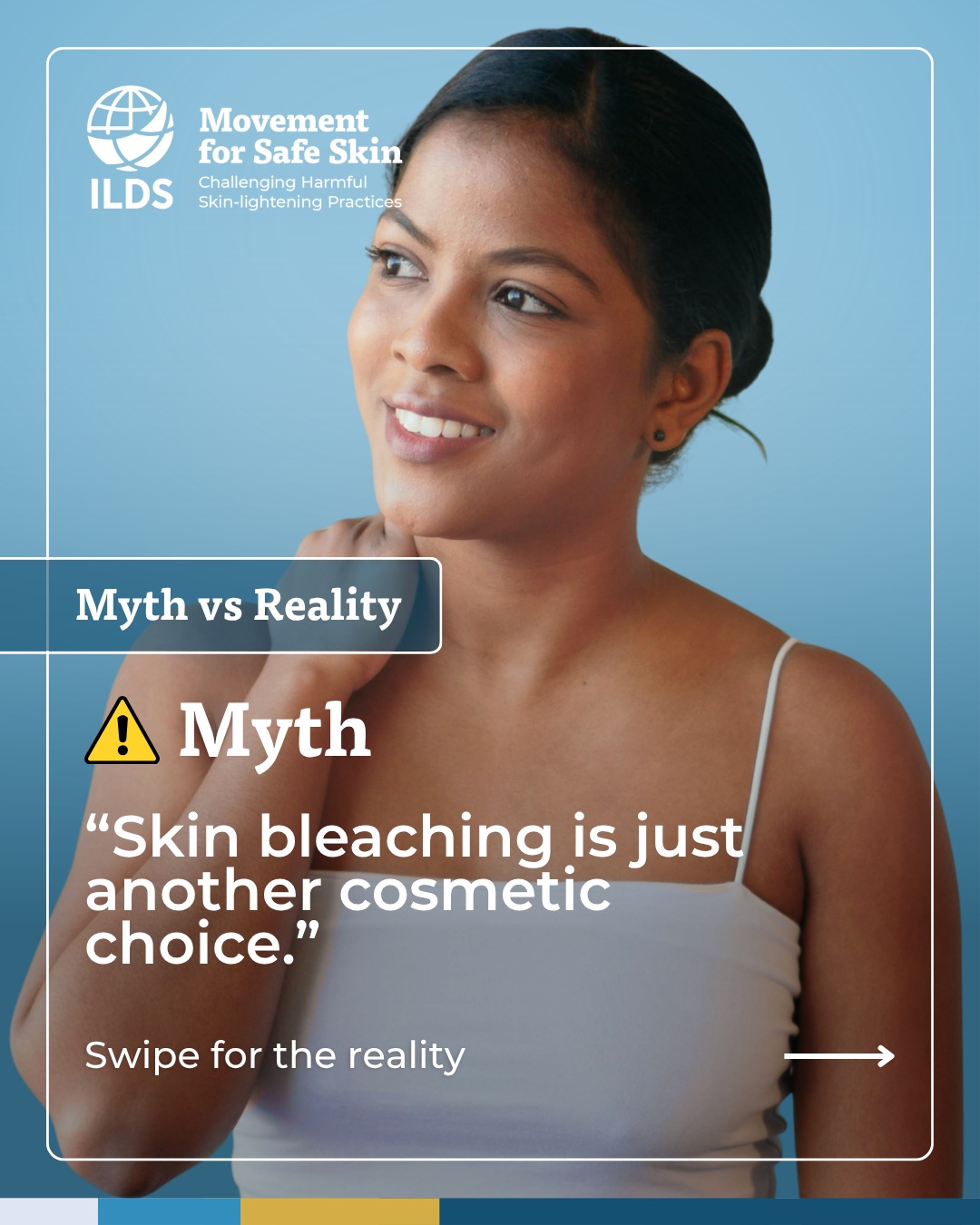 Skin bleaching is not simply a cosmetic choice. Products used to lighten the skin can contain harmful ingredients, including mercury, topical corticosteroids and high concentrations of hydroquinone. When used inappropriately or without