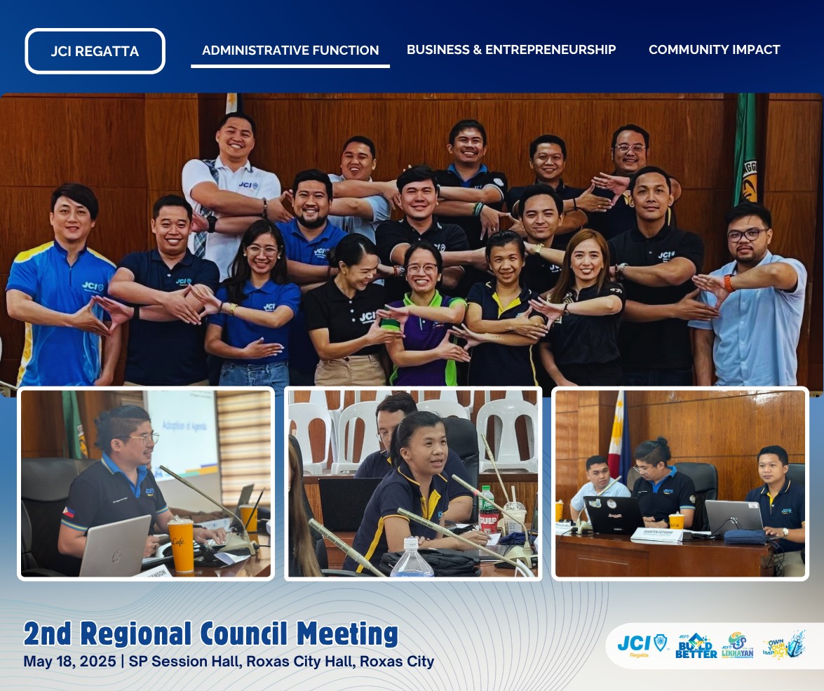 JCI - #RegattaRewind ⏪ JCI Regatta, led by VP Rufa Faith Dayao, proudly ...