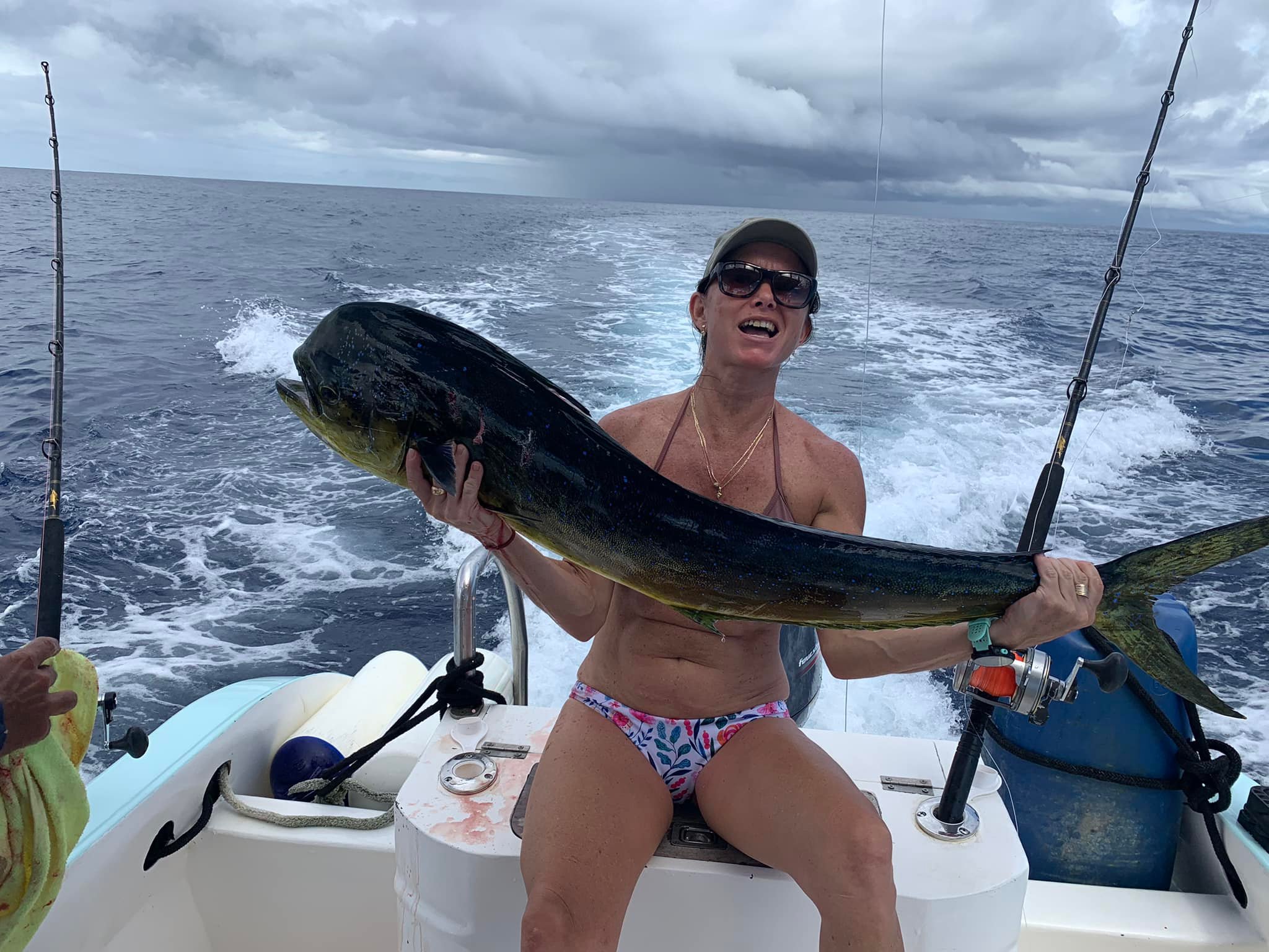 big cheap fishing pole Fiblink Trolling Rod Saltwater Offshore Boat Fishing Rod 1 Pie – fiblink Fish Bite Color:Black Eagle Claw Fishing Tackle less line wear Triple format:oil