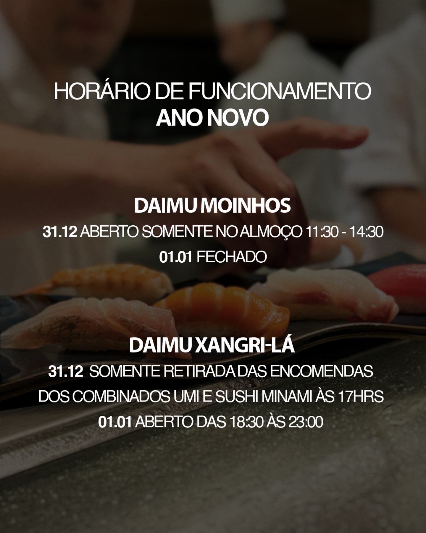 Daimu Cozinha Japonesa | Porto Alegre RS