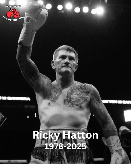 Boxing - We are heartbroken to share the news that Ricky “The Hitman ...