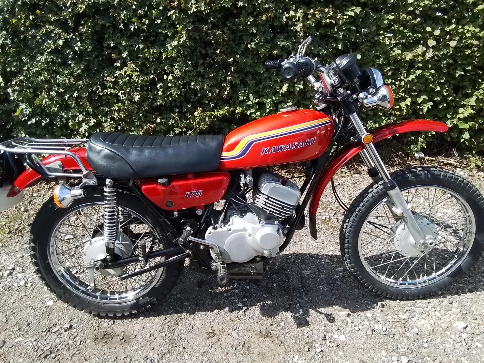 Kawasaki KV75 MT1 1971 75cc Nice vintage mini kawasaki bike. Runs