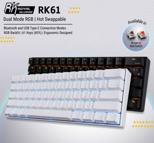 The Royal Kludge RK61 Hot-swappable... - I.Tech Sm North Edsa | Facebook