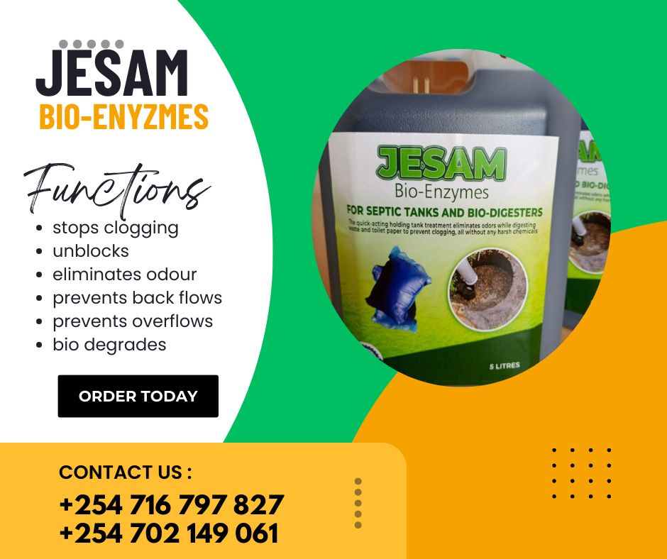 JESAM Bioezymes/bacteria & Biodigesters | Kahawa