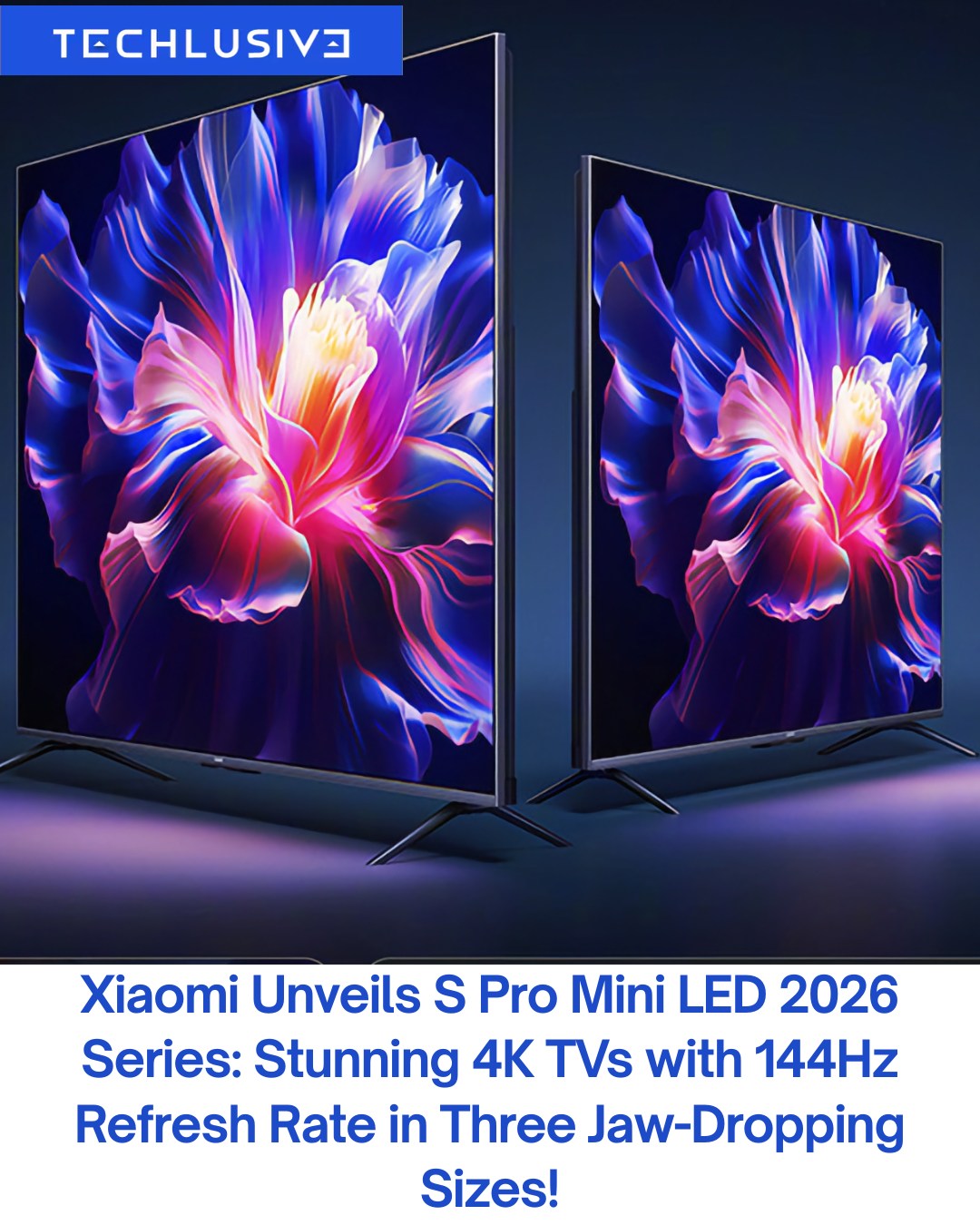 The wait is over! 🔥 #XiaomiTV S Pro Mini LED Series 2026 brings