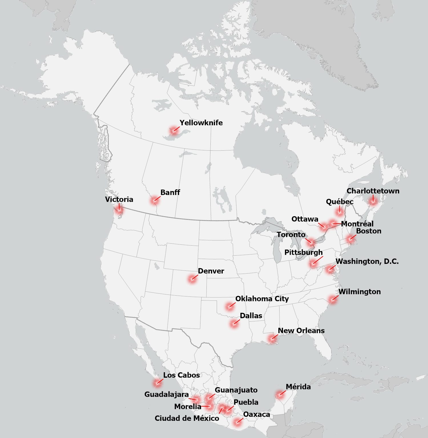 Mapa De Los Tres Ríos De Pittsburgh