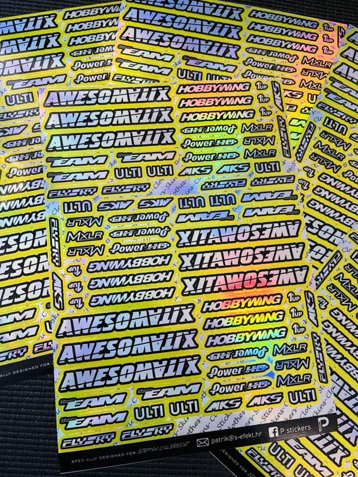 P stickers - ♦️New Batch of 1/10 TC Sponsor Sticker Sheets... | Facebook