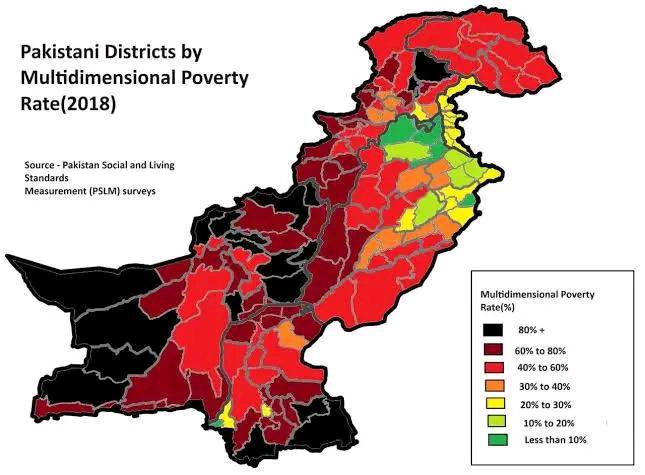 Indian - #Pakistan Poverty Index by cities & districts. All of # ...