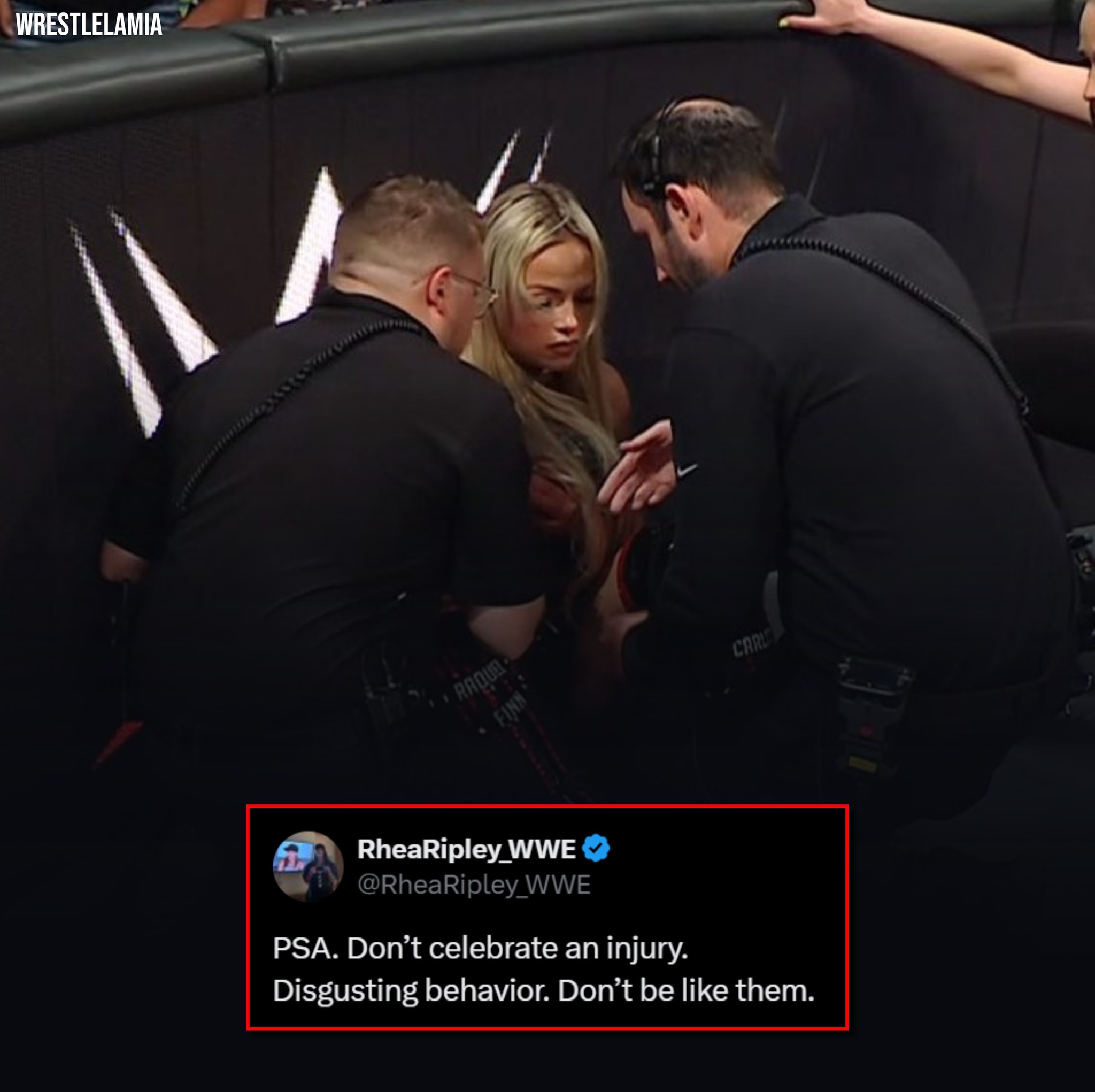 Sh*tty behavior to celebrate a... - Wrestlelamia.com | Facebook