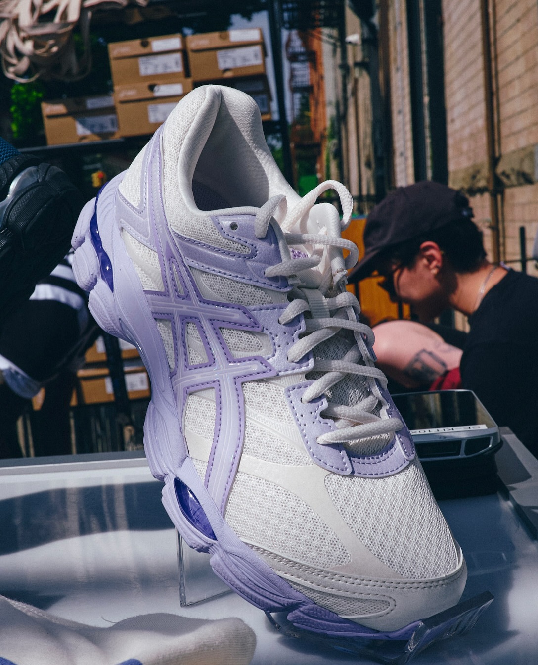 Foot Locker and ASICS took over Mama Yoshi Mini Mart in Ridgewood