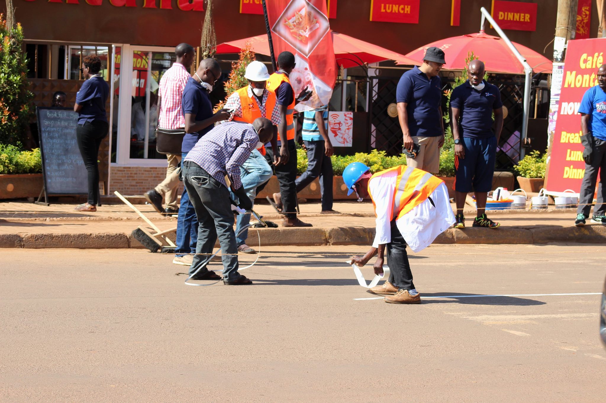 Roke Telkom - The Zebra crossings in various parts of...