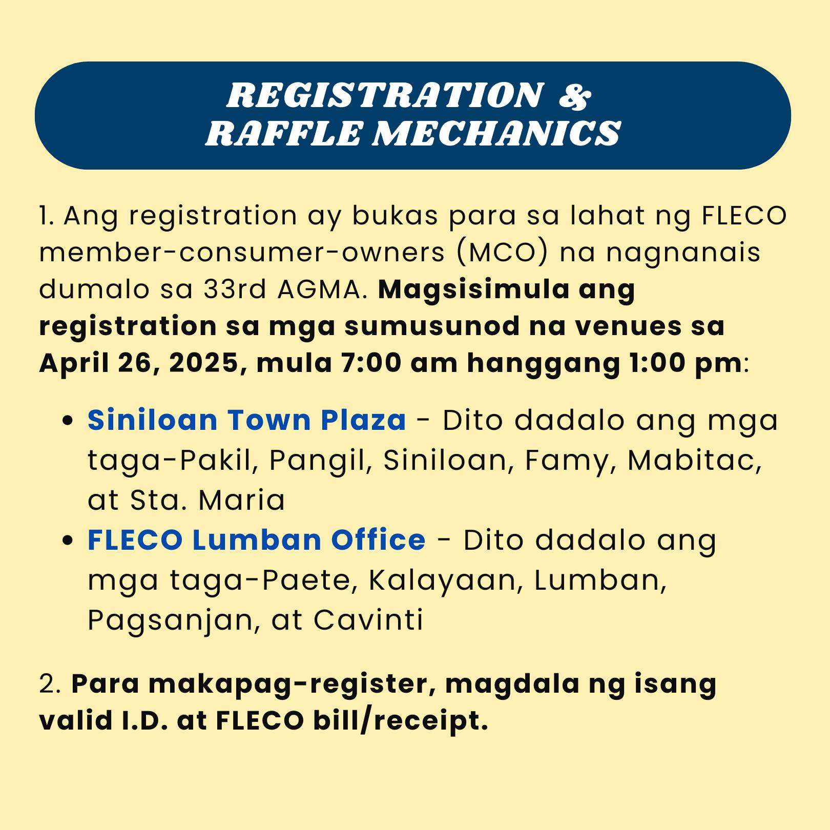 First Laguna... - First Laguna Electric Cooperative, Inc.