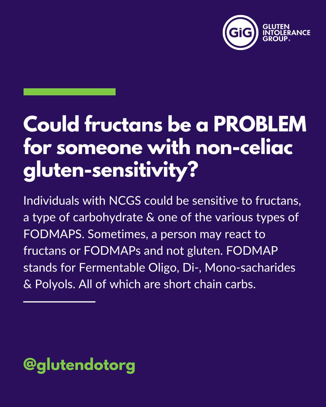 Gluten - Did you know that fructans—not just gluten—are behind ...
