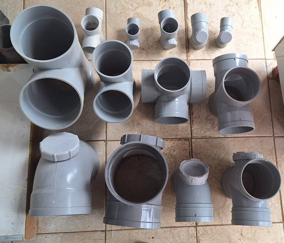 Era Piping Systems PVC Pipe Fitting Straight Tee Schedule 80 with Slip - UPVC Fitting, Plastic Fitting