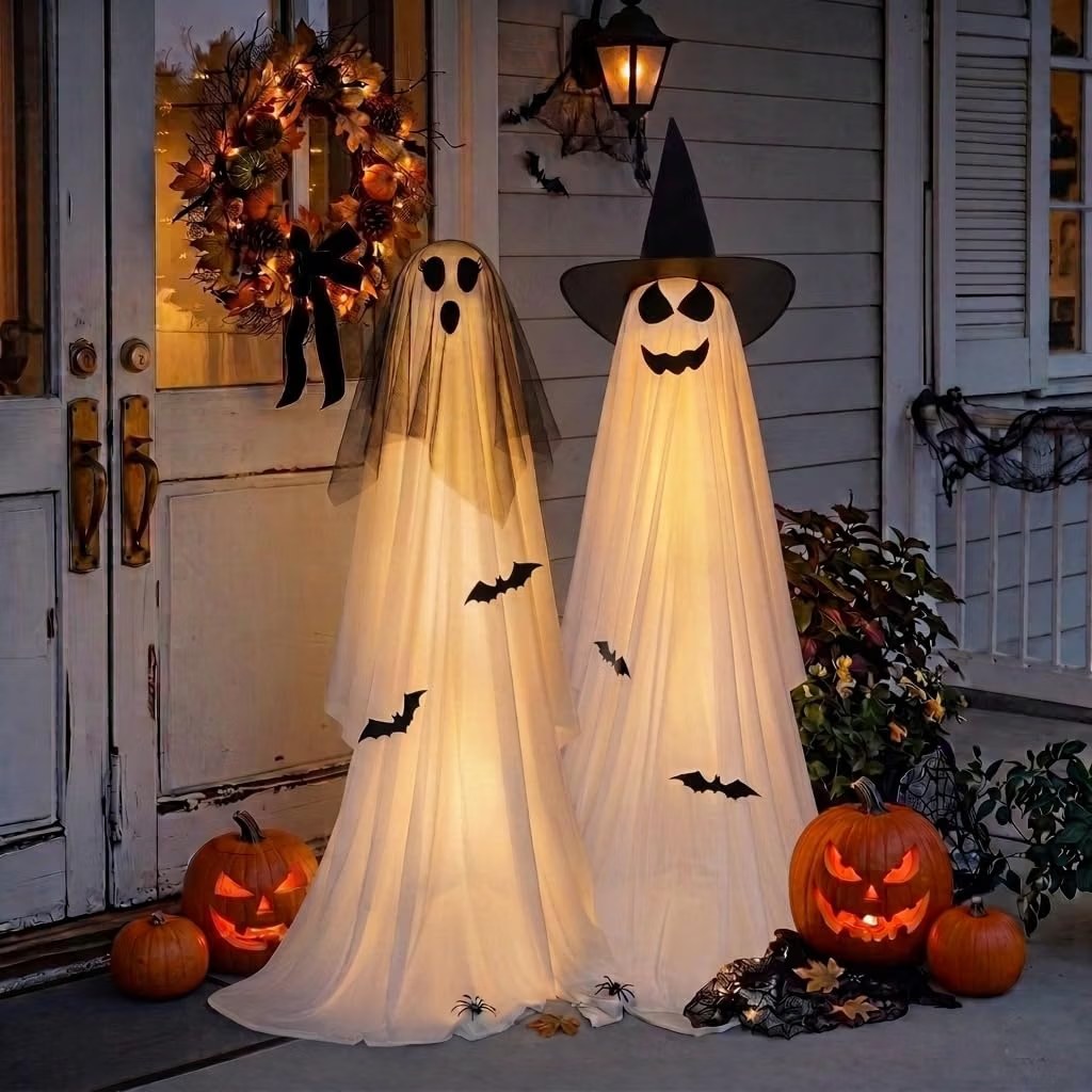 $26.59 for Light-Up Indoor Ghost Decorations, 2 Pack Use Sales