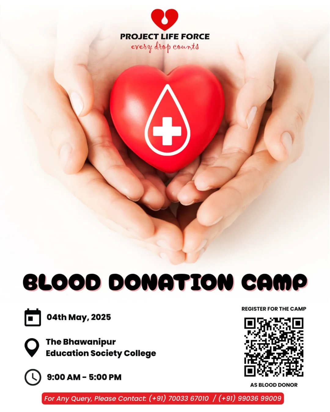 Every drop counts, every donor... - Project Life Force | Facebook
