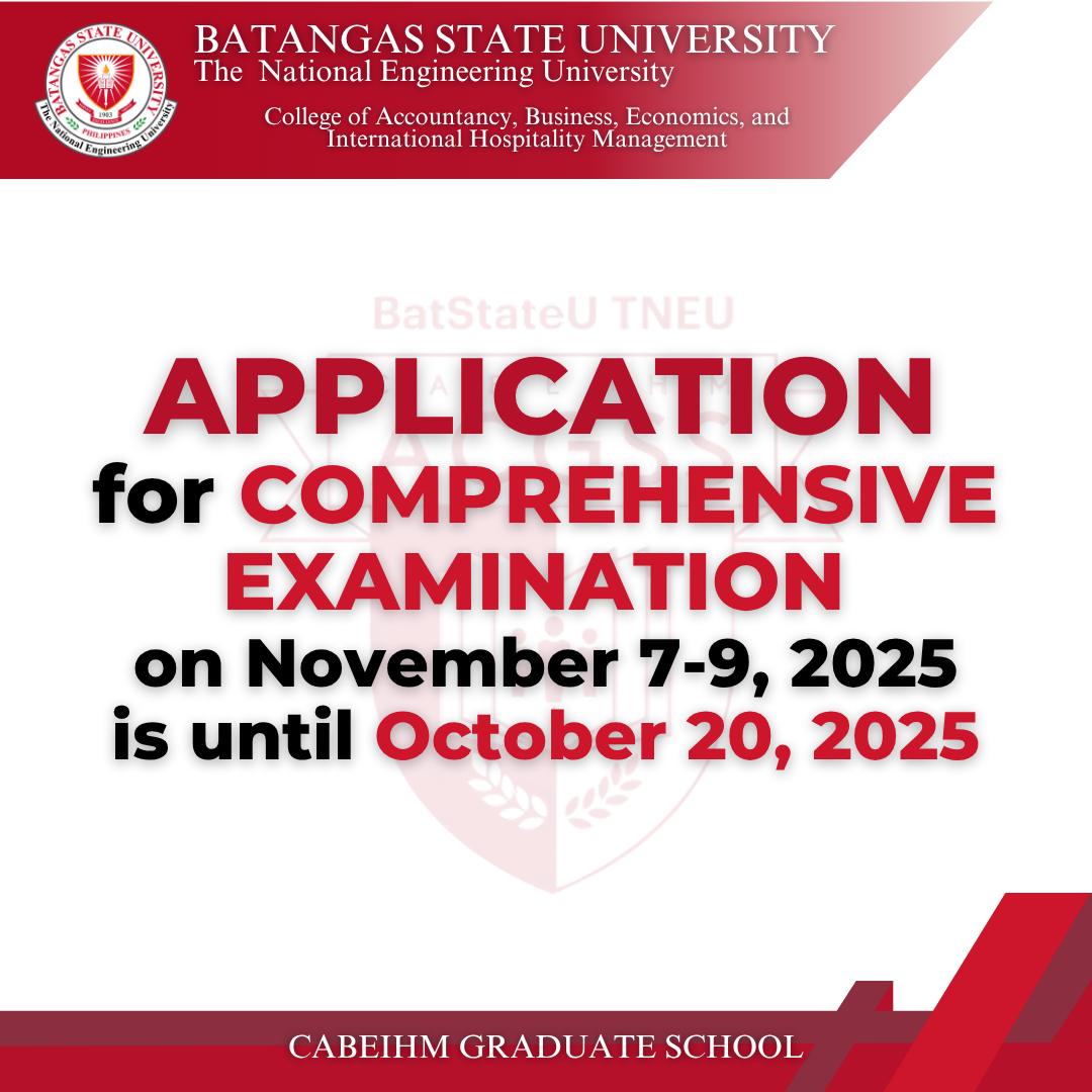 ACGSS - Announcement! This is to inform everyone planning to take the ...