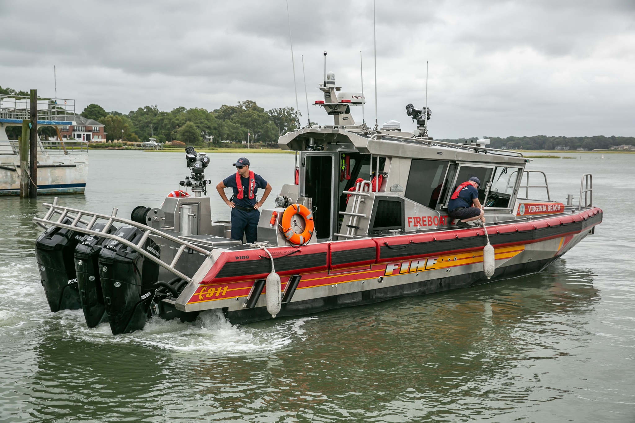 Retired - VBFD Fireboat 2. Photo by Ray Smith. | Facebook