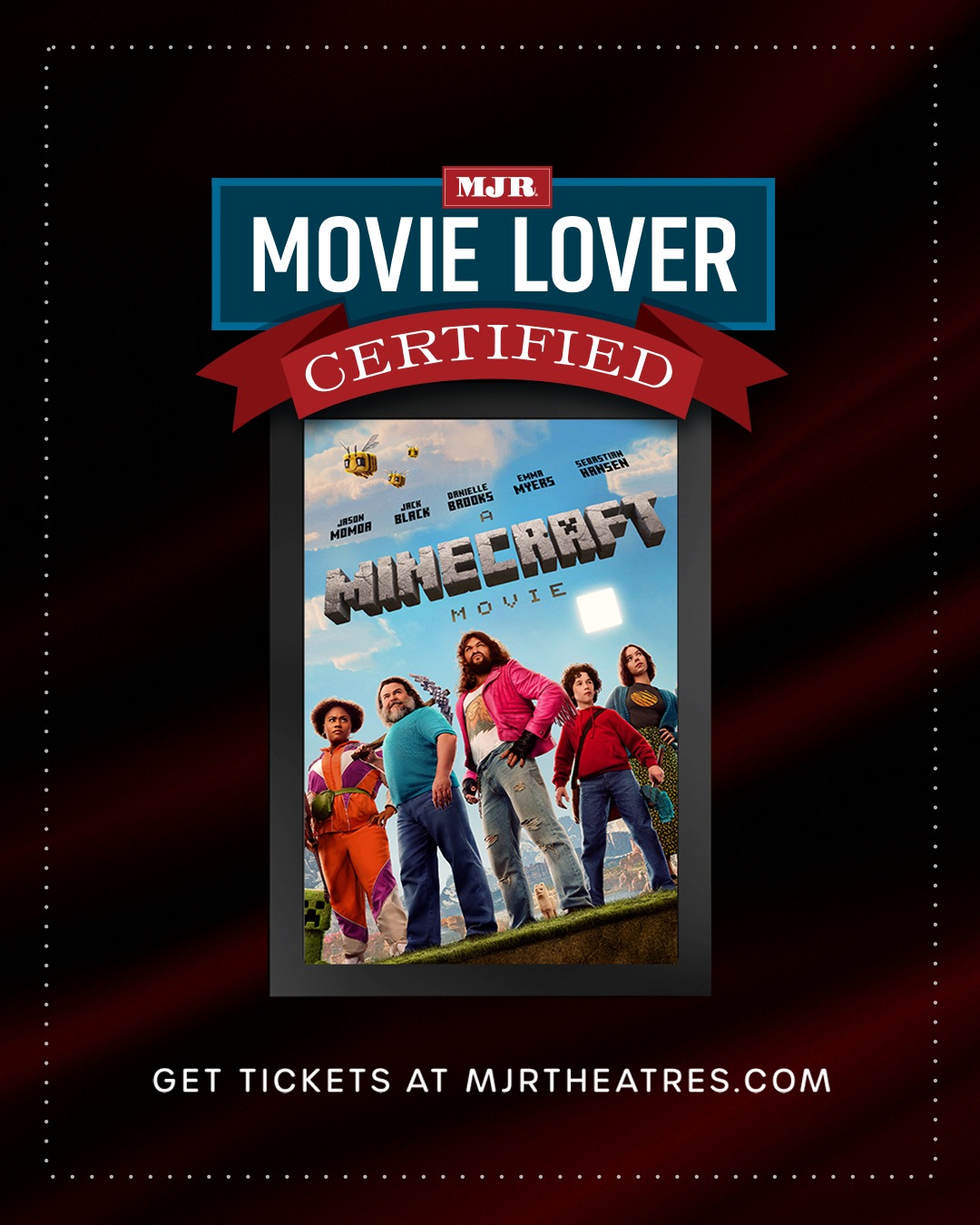 MJR Theatres - Check out our new Movie Lover Certified... | Facebook