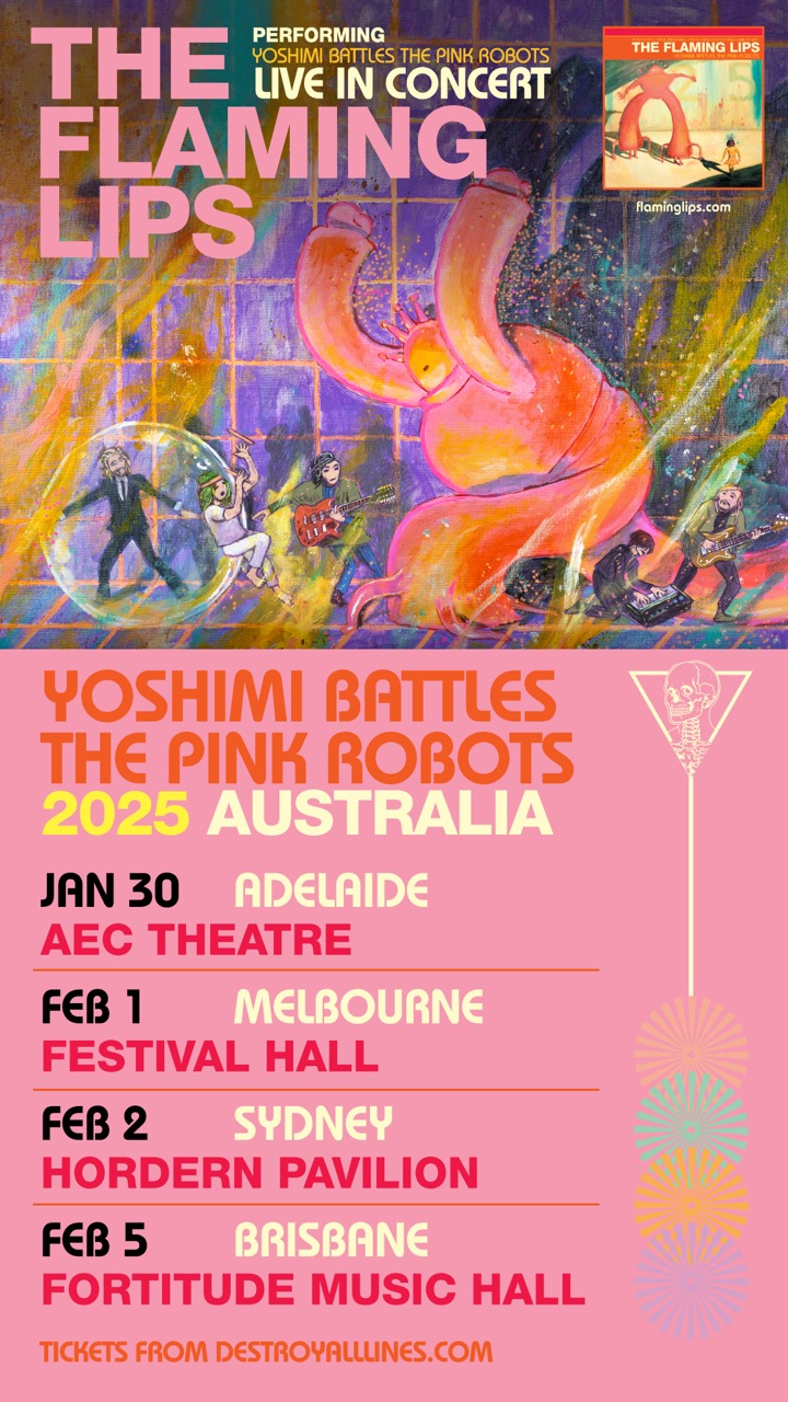 🇦🇺 Brisbane! Our final Australian show for the Yoshimi Battles