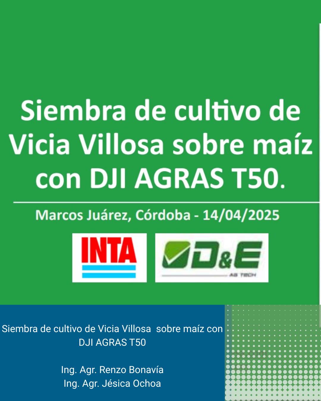 Inta - 🌱El objetivo principal de esta experiencia que se desarrolló en ...