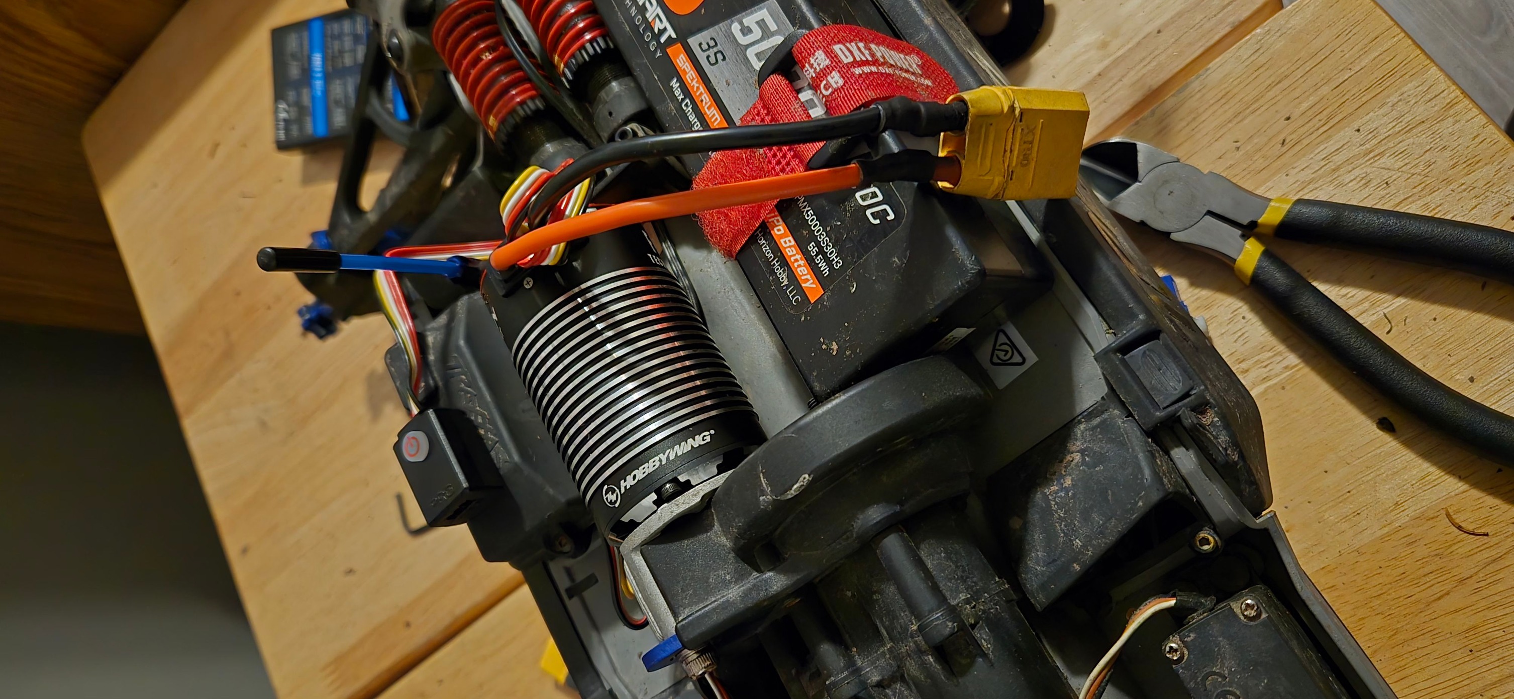Team Durango DNX 408 with upgrades and Hobbywing combo