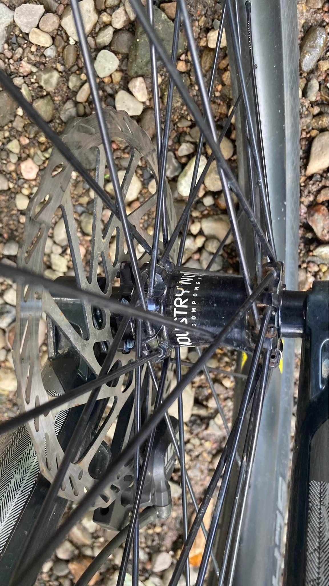 xl turner dhr bike with custom parts