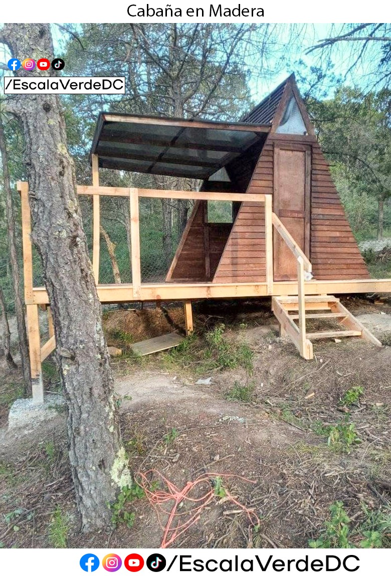 EscalaVerde - 🌱🌿🍀 Mini cabaña alpina en madera 😎👍 #frame #realestate # ...