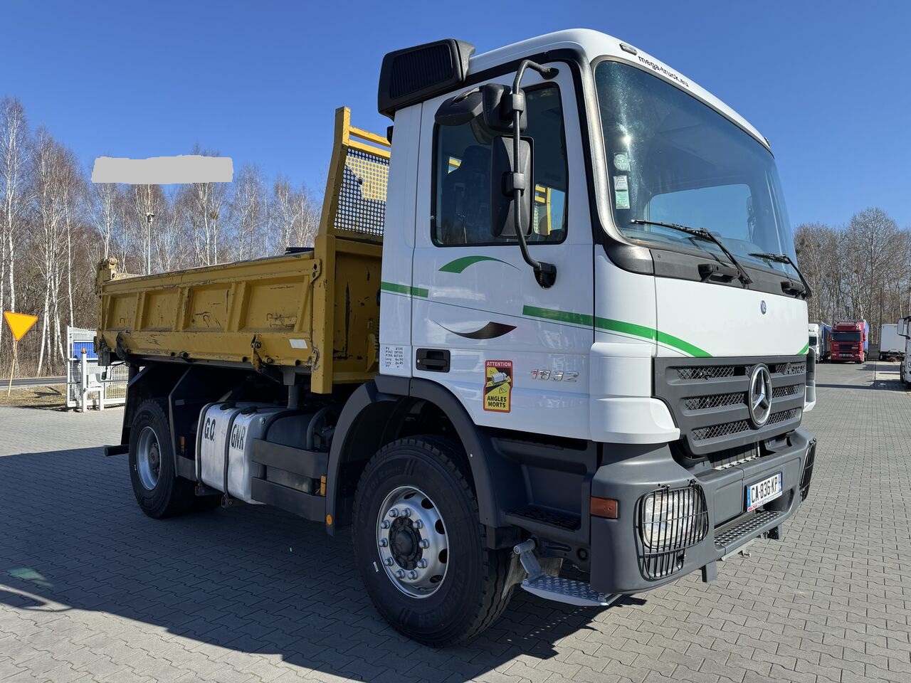 Mercedes-Benz ACTROS 1832 -TIPPER/DUMP TRUCK=YEAR2009=TOTAL:C.I.F
