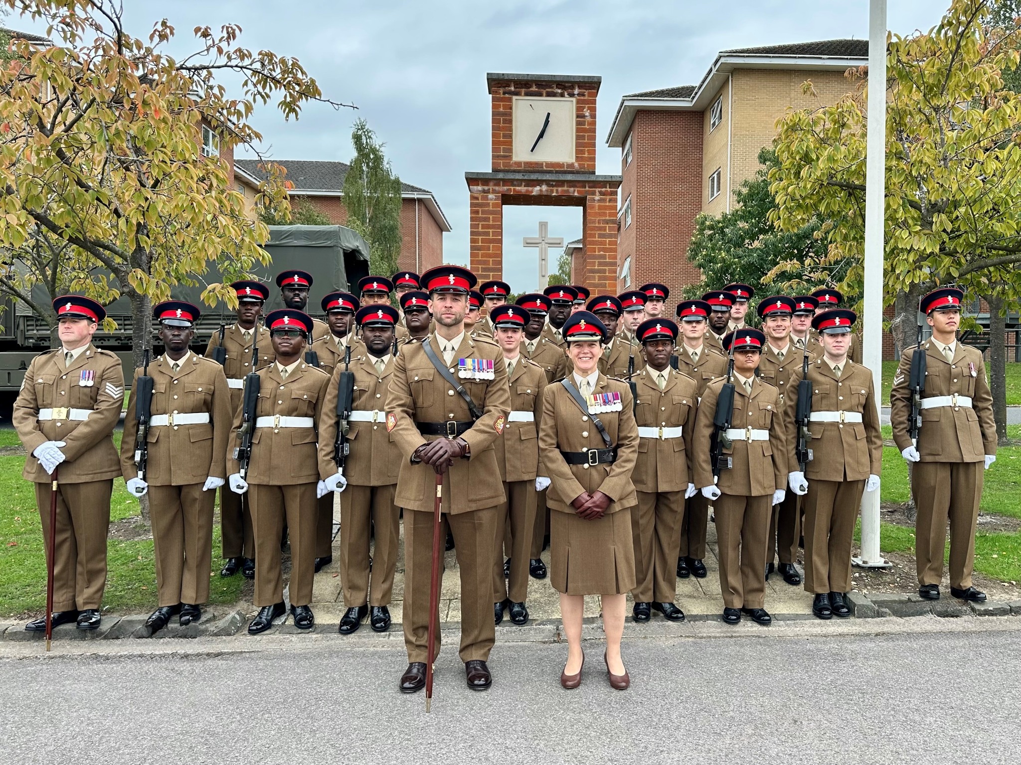 Royal - Last week, Lt Col R H Macklin and WO1 (RSM) L Higgins, the ...