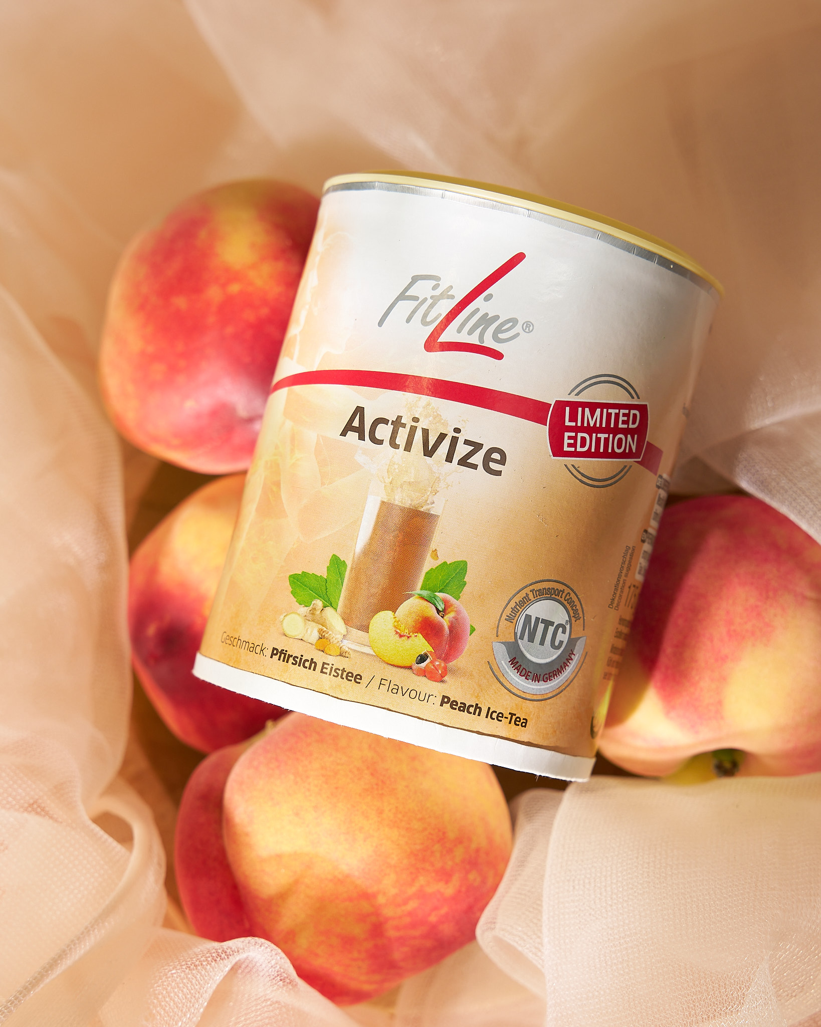 Unleash an energy-packed day with the refreshing taste of Peach