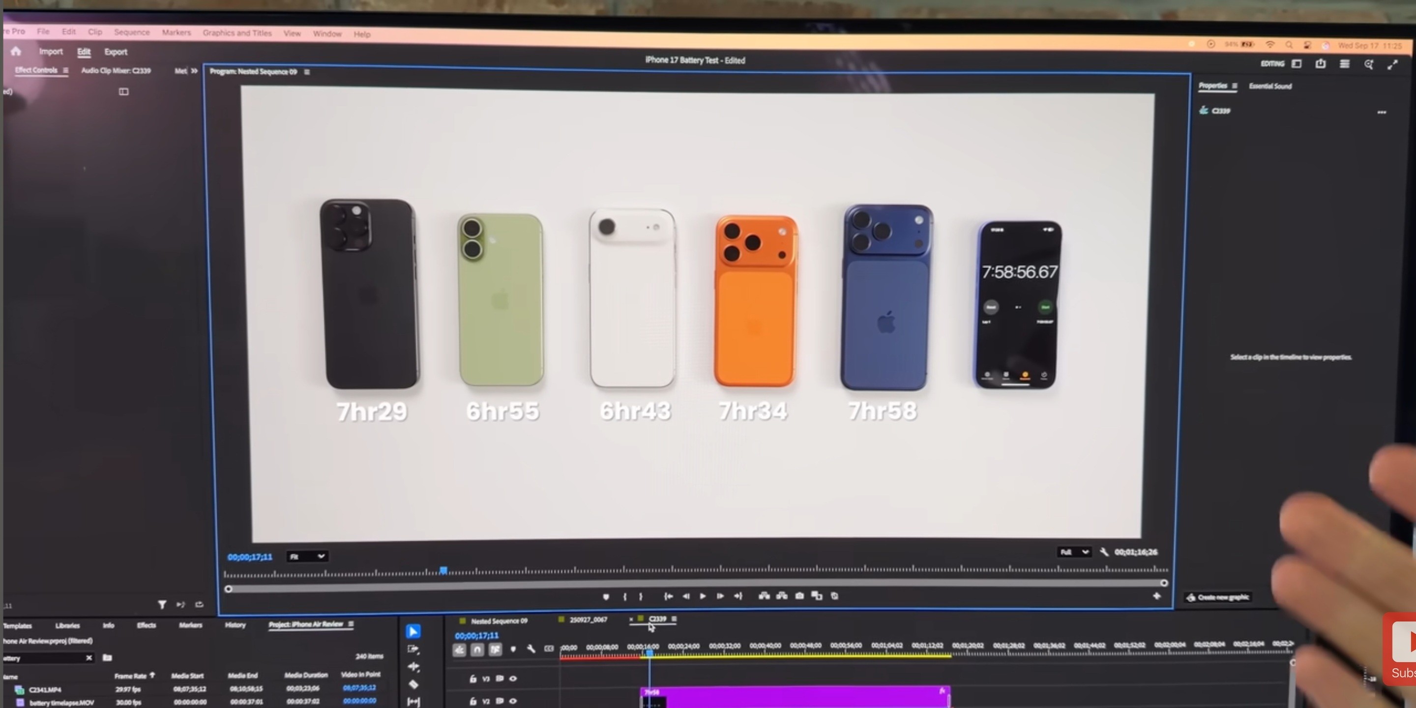 DroidSans - อวสานแฟนดรอยด์😭 iPhone Air แบตอึดมาก อึดพอๆ กับ iPhone 17 ...