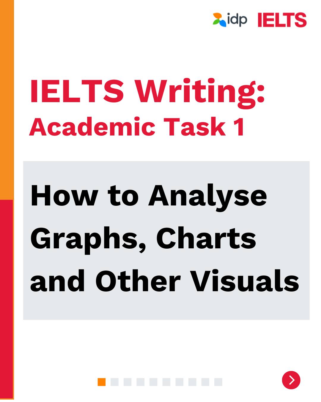 IELTS by IDP - Want to dive deep into analysing graphs,... | Facebook