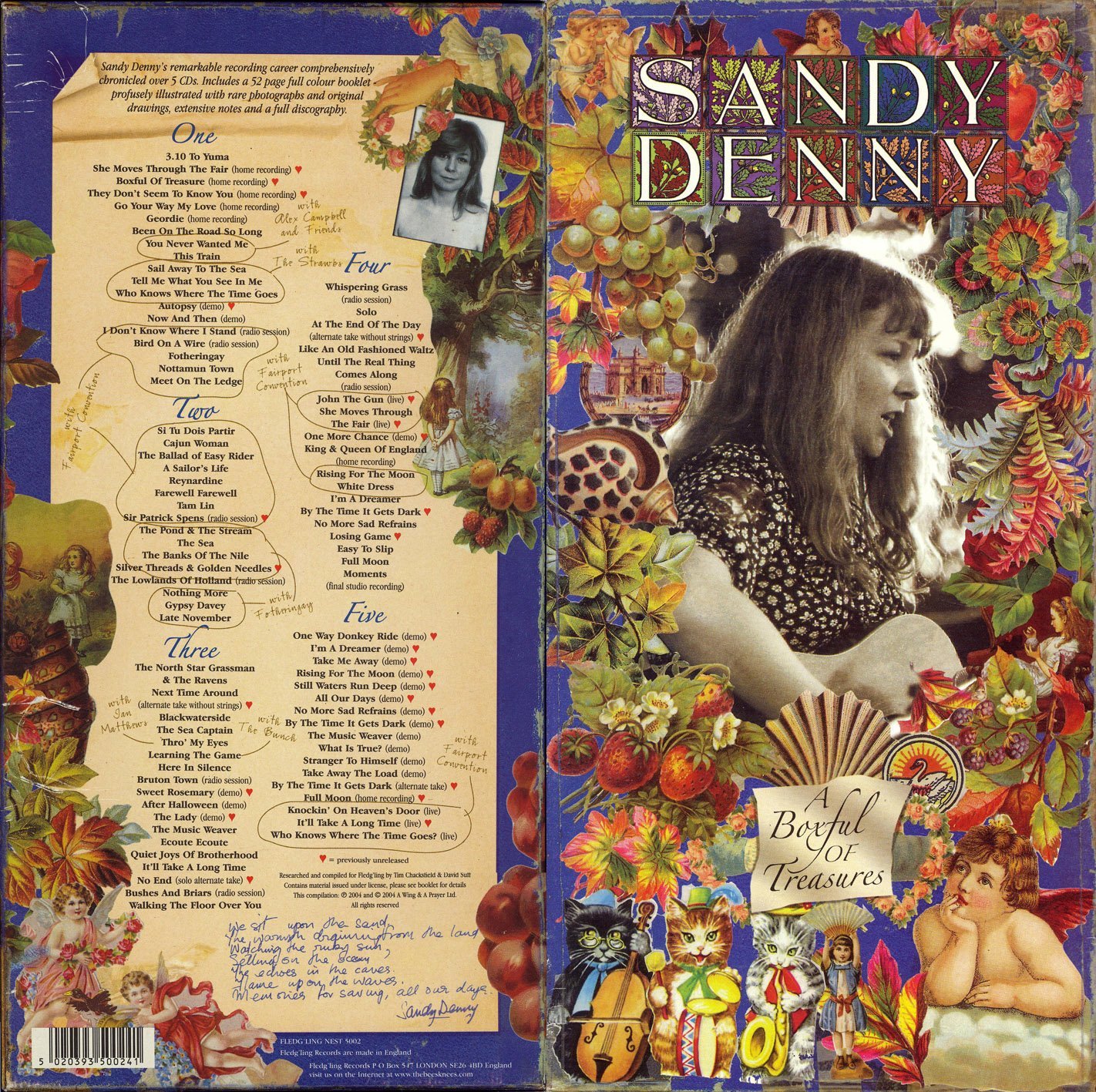 Vikki Clayton's collection of Sandy Denny songs