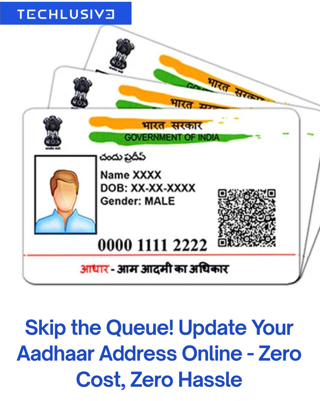 Techlusive - 🆕 Update Your Aadhaar Address – Free Until June 14, 2026 ...