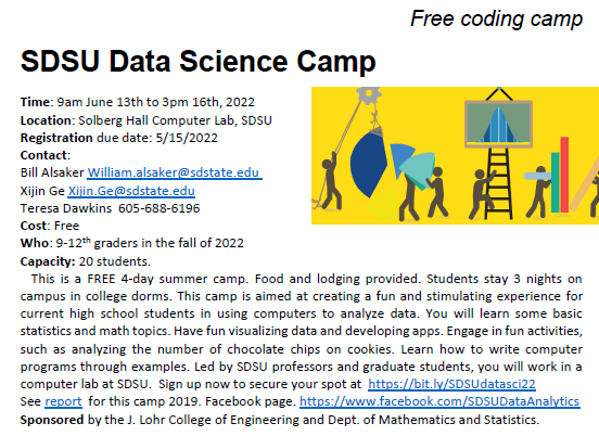 SDSU Data Science Camp