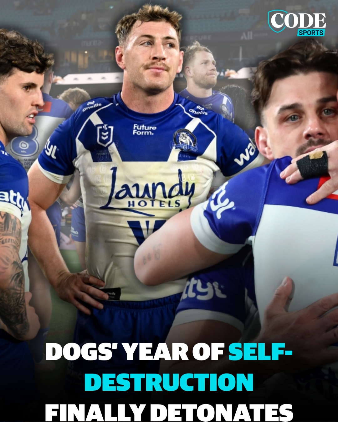 CODE - The Bulldogs' dramatic fall from premiership contenders to ...