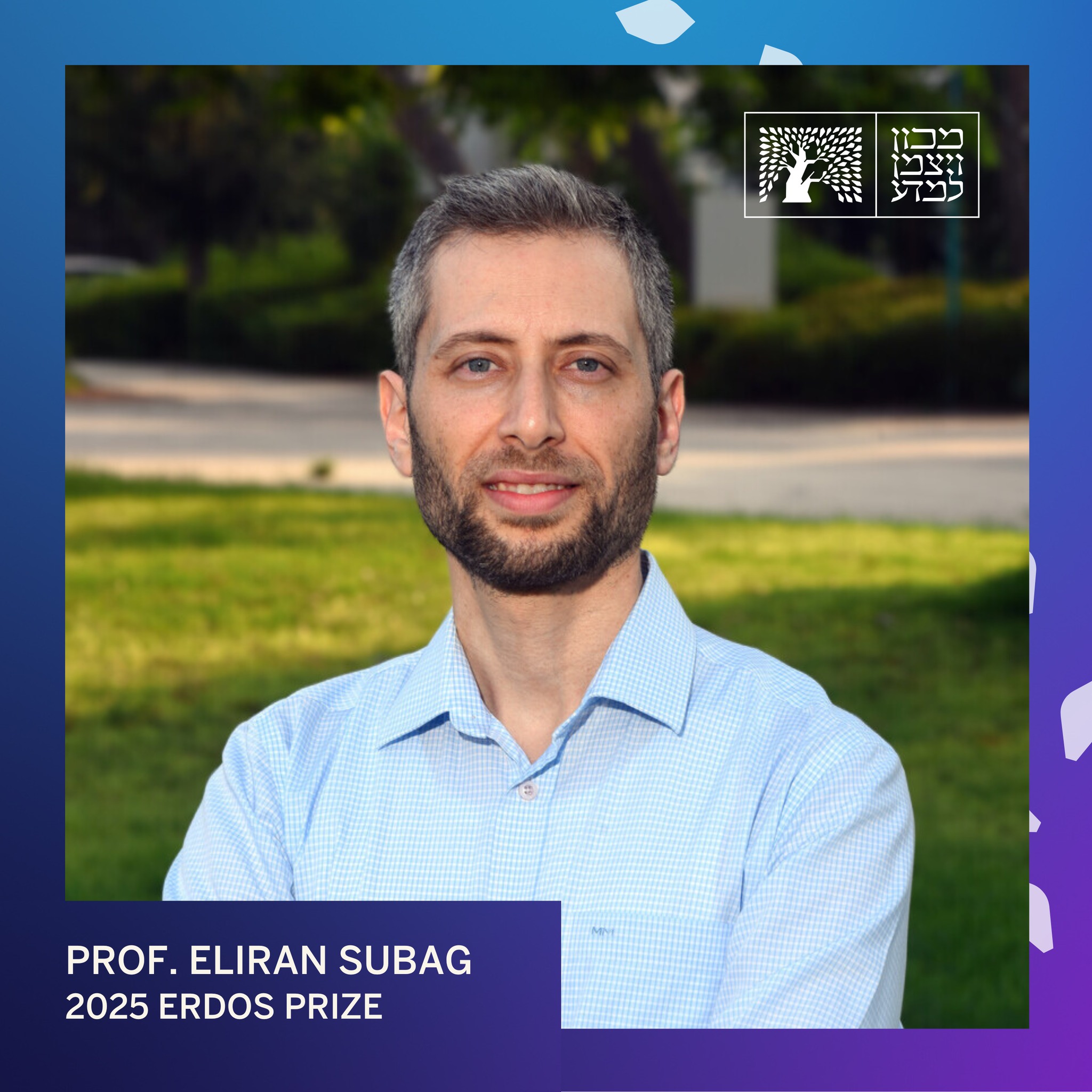 Congratulations to Prof.... - Weizmann Institute of Science | Facebook