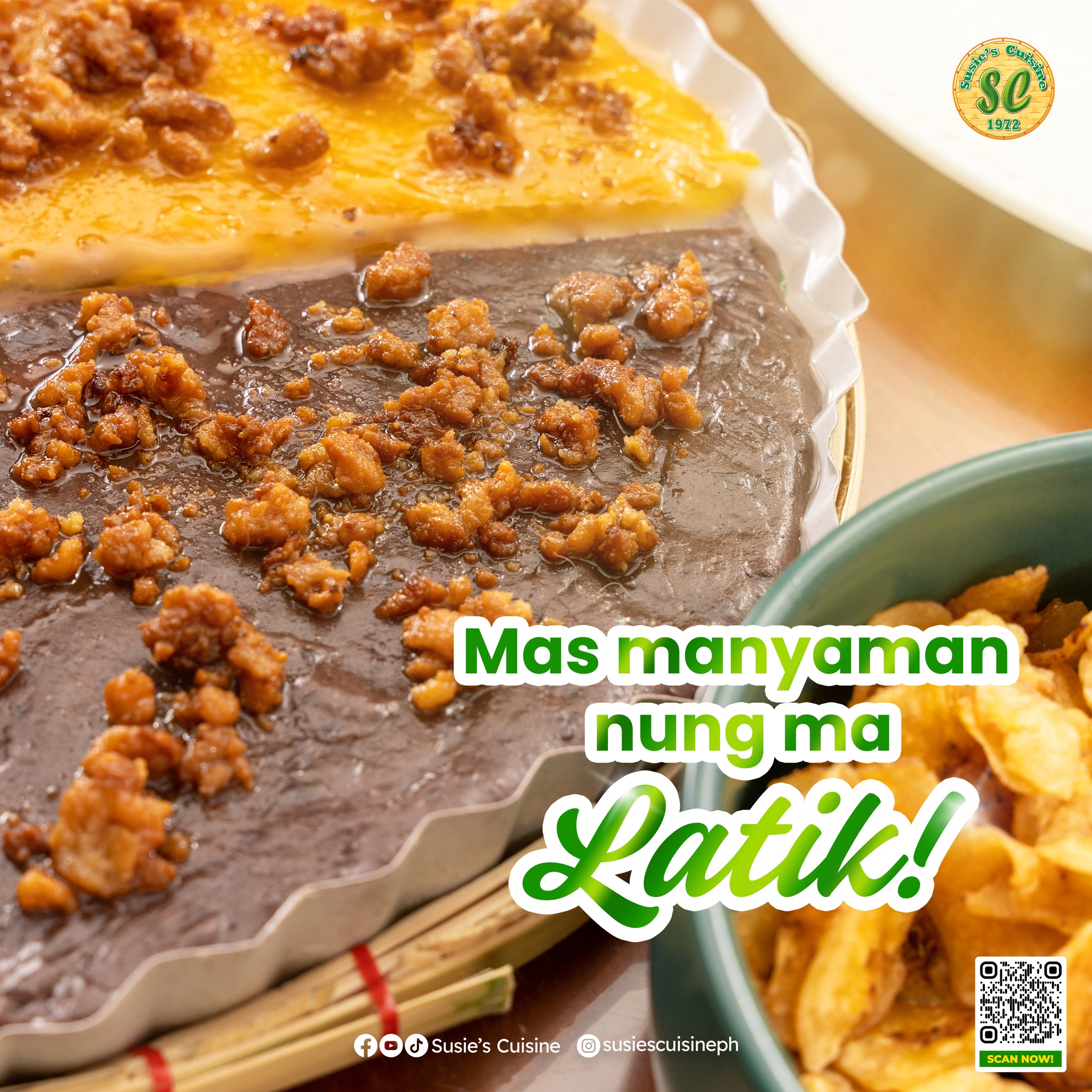 Susie's - Did you know that Latik is a traditional Filipino topping ...