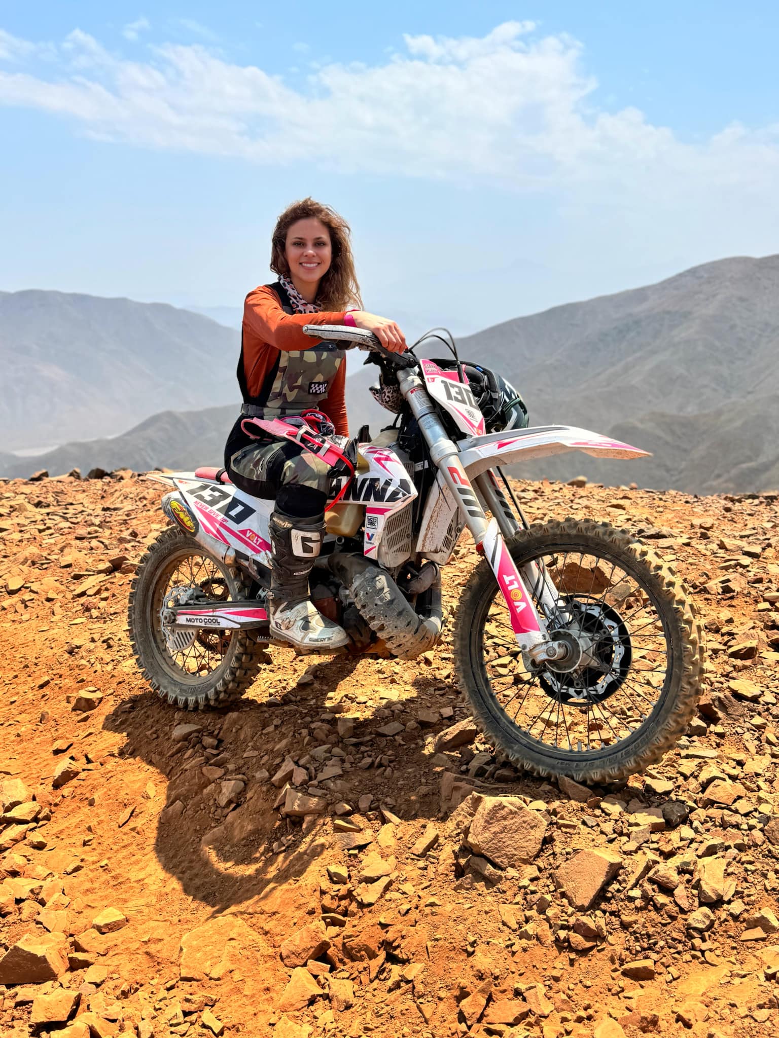 Gianna Mi misión de vida ser feliz todos los días… y sobre una moto