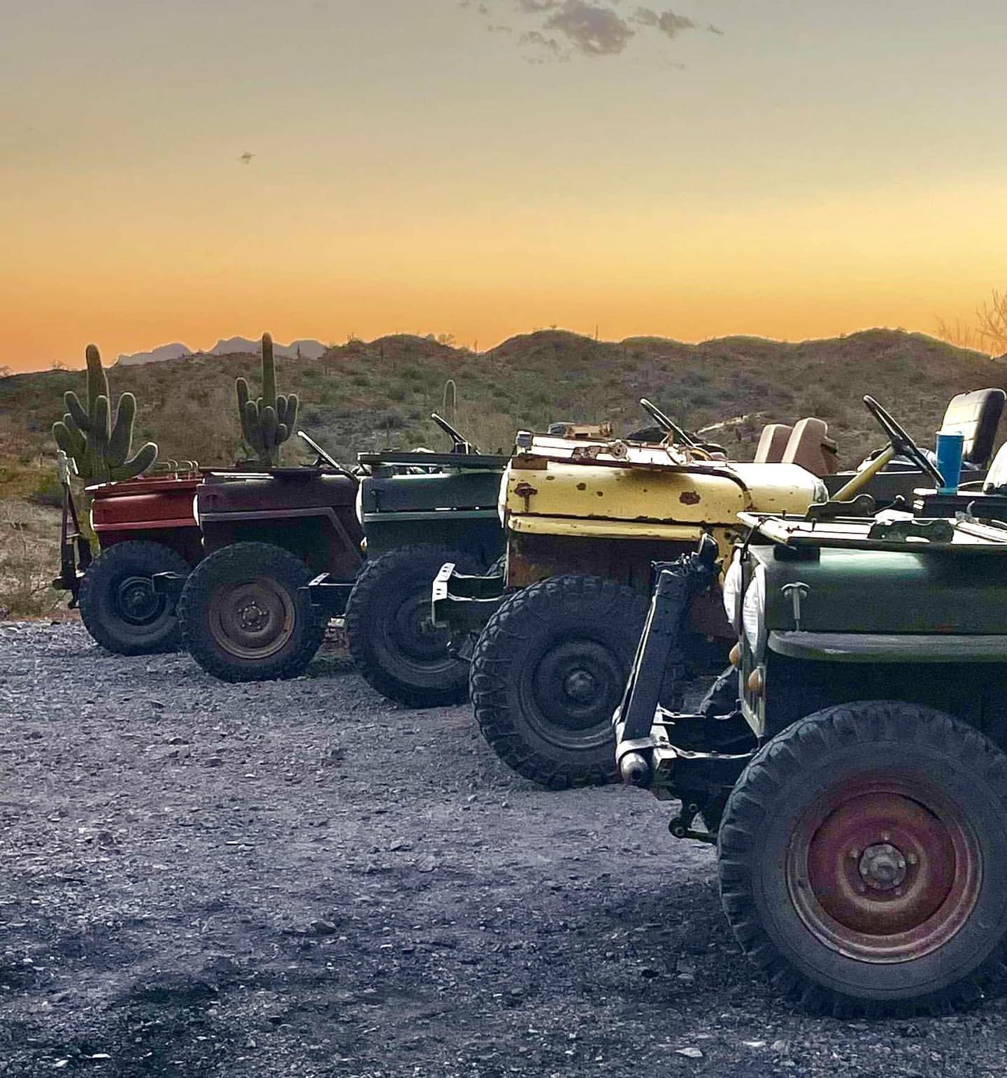 Heritage Rigs - a collection of vintage Willys Jeeps from...
