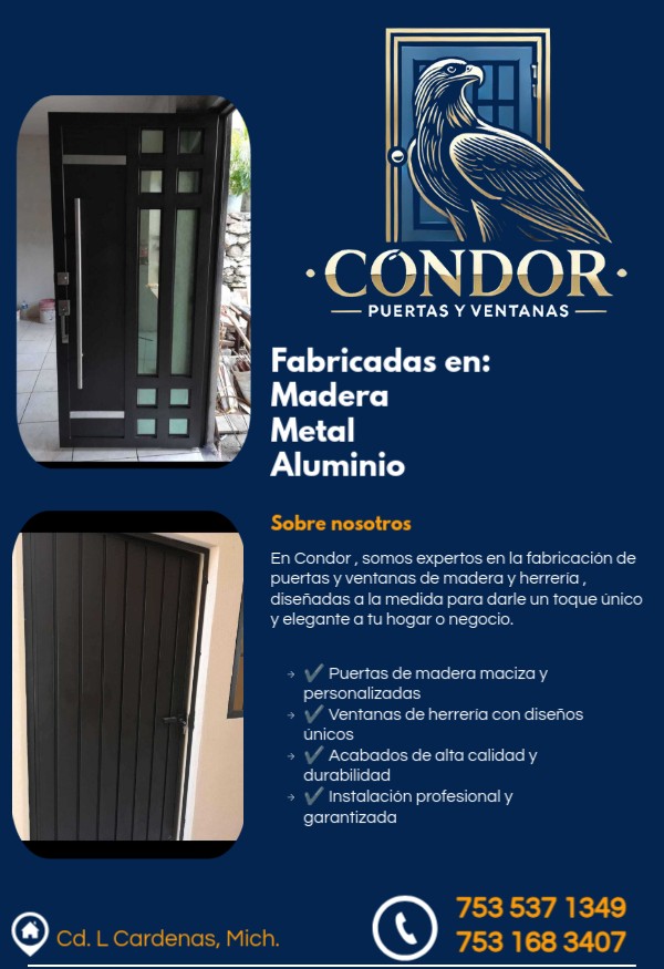 Icamar - CONDOR puertas y ventanas fabricadas en madera,... | Facebook