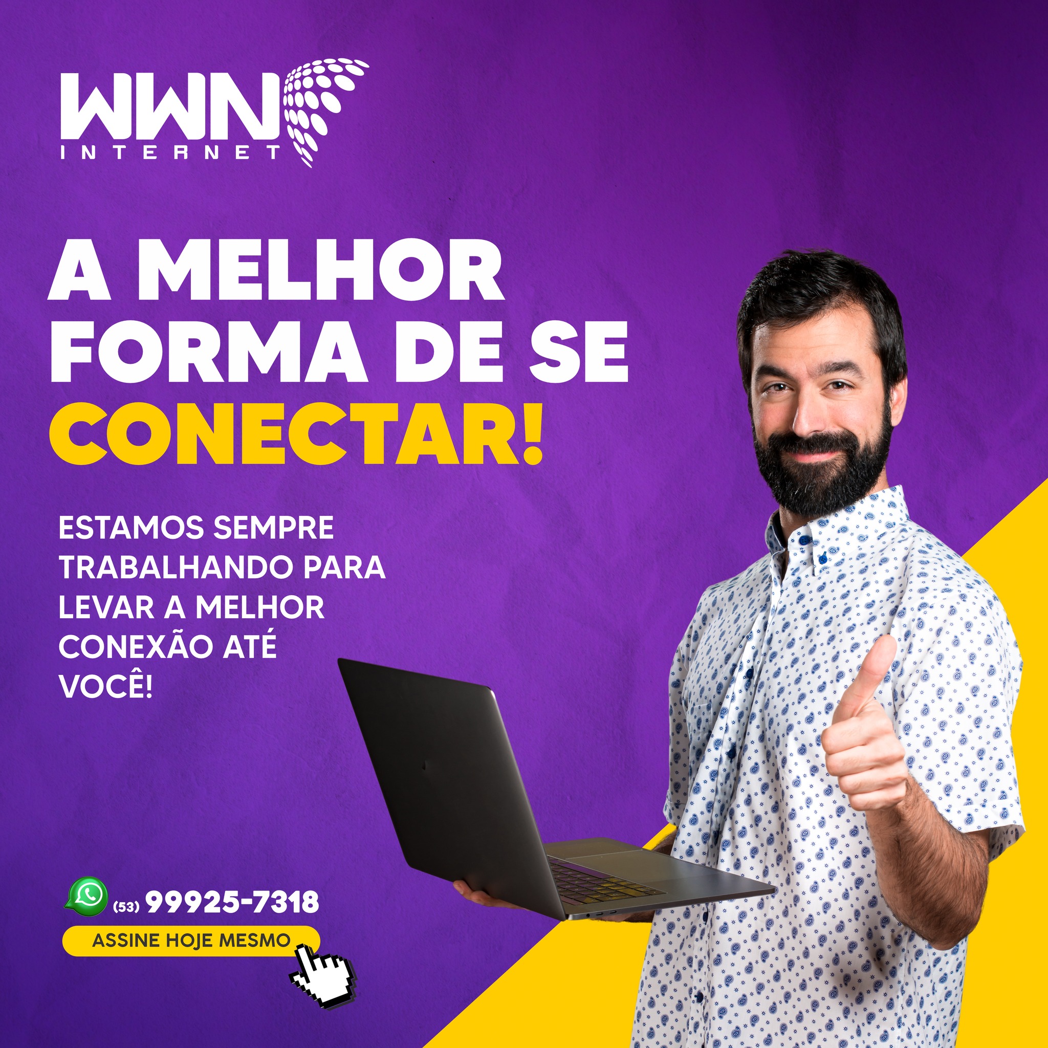 WWN Internet - Nossa internet é 100% fibra óptica, estável... | Facebook