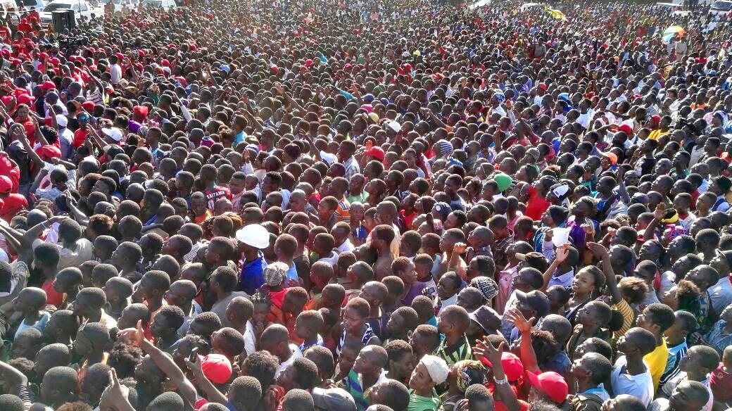 Kasama UPND rally happening now and... - Hakainde Hichilema